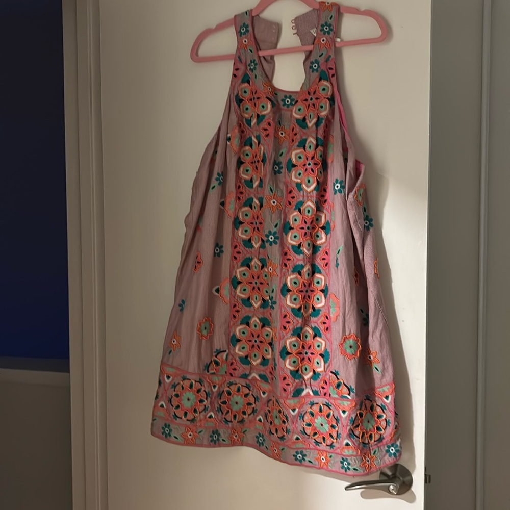 Fun beaded Anthropologie dress